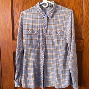 Eddie Bauer plaid shirt, medium
